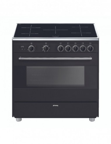 Piano de cuisson Induction Anthracite 90 cm SMEG BG91IAN2